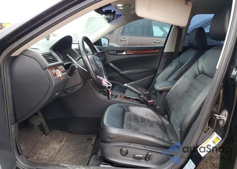 2013 Volkswagen Passat Sel из США, поврежденный, VIN 1VWCN7A38DC056284